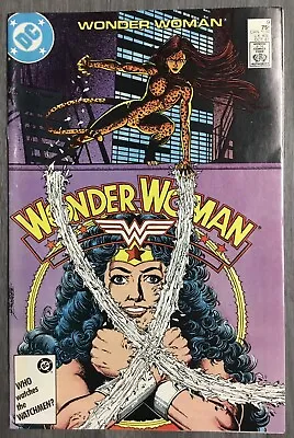 Buy Wonder Woman No. #9 October 1987 DC Comics VG 1st App. New Cheetah • 18.97£