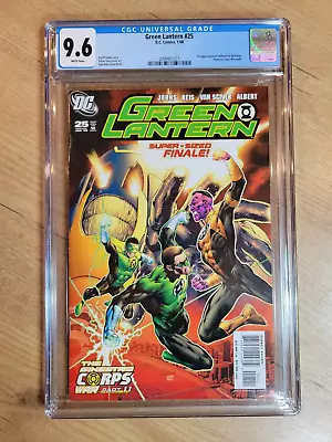 Buy Green Lantern #25 CGC 9.6 D.C. Comics 2008 - 1st App. Atrocitus • 79.95£
