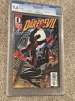 Buy DAREDEVIL V.2. #2 CGC 9.6 WP Variant Cover 1998 Marvel • 70.94£