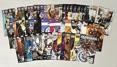 Buy Marvel Comics: Invincible Iron Man Vol. 1 (2008) #1-33, 500-527 Complete Set • 199.88£
