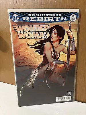 Buy Wonder Woman 20 🔥2017 FRISON Variant🔥DCU Rebirth DC Comics🔥NM • 7.11£