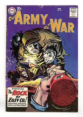 Buy Our Army At War #81 VG- 3.5 1959 • 294.76£
