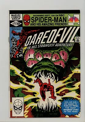 Buy Daredevil 177 VF-  Demonic Hallucination 1981 • 10.39£