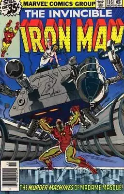 Buy Iron Man (1968) # 116 (7.0-FVF) Count Nefaria, Madame Masque 1978 • 8.10£