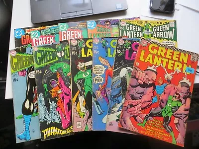 Buy Green Lantern Silver - Bronze Age 11 Issues All Shown • 75£
