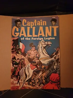 Buy Captain Gallant Of The Foreign Legion #1 (1955)  Golden Age Charlton Comics • 7.99£