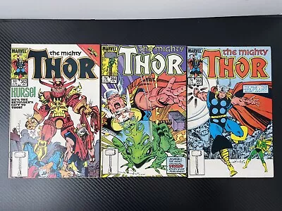 Buy Thor # 363 364 365  1st Throg (Thor As A Frog!!) Marvel Comics 1986 • 19.98£
