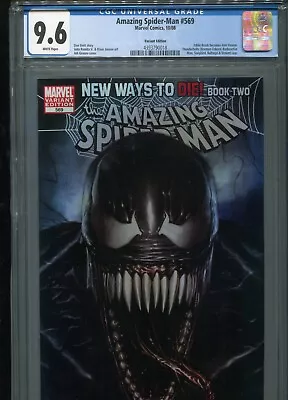 Buy Amazing Spider-Man #569  (Variant Issue)  CGC 9.6 WP • 79.02£
