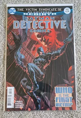 Buy DC Comics DC Universe Rebirth Batman DETECTIVE Comics December 2016 Issue #943 • 3.97£