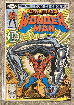 Buy Marvel Premiere #55 1st Solo Story Wonder Man 1980 Marvel Comics Sent In Mailer • 19.99£