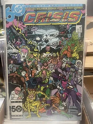 Buy Crisis On Infinite Earths #9 - VF/NM- 1985 - Signed By George Perez • 32.16£