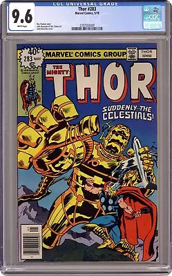 Buy Thor #283 CGC 9.6 1979 2707593009 • 47.95£