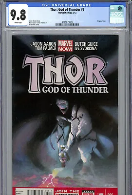 Buy Thor: God Of Thunder #6 (2013) Marvel CGC 9.8 White Origin Of Gorr! • 135.28£
