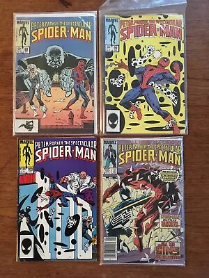 Buy Peter Parker, The Spectacular Spider-Man #’s 98, 99, 100, 110; 1985/86; 1st Spot • 27.67£