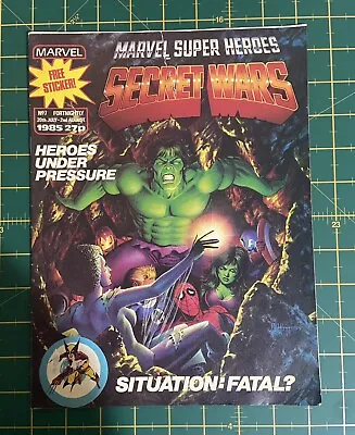 Buy Marvel Super Heroes Secret Wars #7 - UK 1985 - Worn • 10£