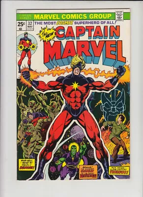 Buy Captain Marvel #32 Vf+ • 31.61£