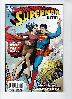 Buy SUPERMAN # 700 (DC Comics, Giant-Sized Anniversary Issue, AUG 2010) • 3.95£