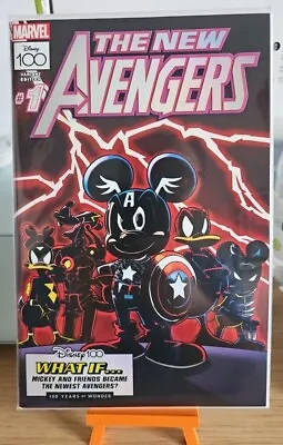 Buy Amazing Spider-man (#25) Soffritti Disney 100 The New Avengers Variant Cover Nm • 4£