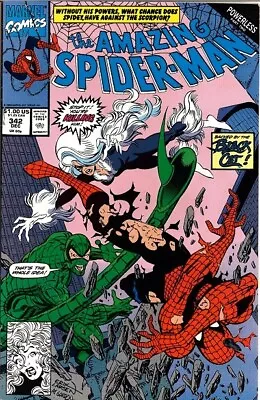 Buy Marvel Amazing Spider-Man 342  1990     Larsen Art • 2.38£