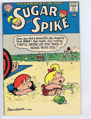 Buy Sugar And Spike #54 DC 1964 In '' First Swimming Lesson ! '' • 19.99£