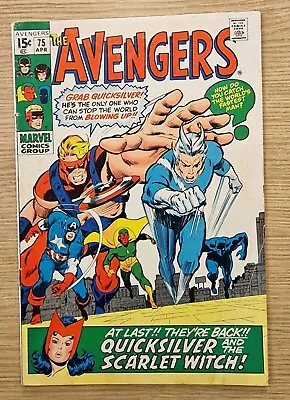 Buy AVENGERS (1963) #75 First Appearance Of Arkon. Marvel Comic • 15£