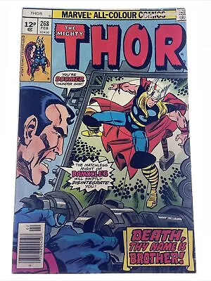 Buy The Mighty Thor #268 Marvel Comics 1977 • 7.95£
