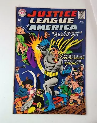 Buy Justice League Of America #55 1967 DC Comics VG+ • 37.95£