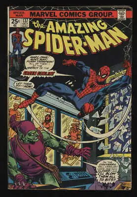 Buy Amazing Spider-Man #137 VG- 3.5 OW Pgs Green Goblin Marvel • 27.98£