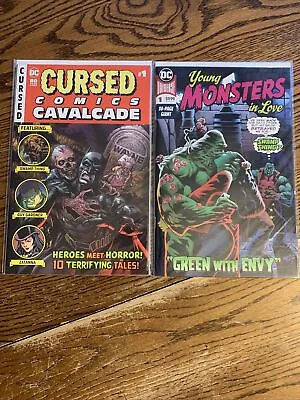 Buy Cursed Comics Cavalcade #1. Young MONSTERS In Love #1. DC Comics! 2 Book Lot. • 18.13£