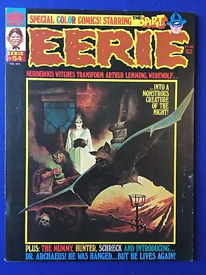 Buy Eerie #54 FN/VFN (7.0) WARREN ( Vol 1 1974) The Spirit (C) • 23£