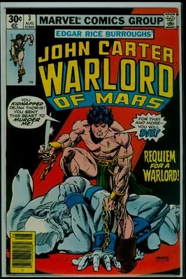 Buy Marvel Comics JOHN CARTER WARLORD Of Mars #3 NM 9.4 • 10.32£