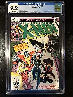 Buy Uncanny X-Men #171 CGC 9.2 (Marvel 1983)  WP!  Rogue Joins The X-Men!! • 35.58£