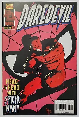Buy Daredevil #354 (1996) VF+ Key, 1st Meeting Ben Reilly, Spider-Man & Daredevil  • 8£