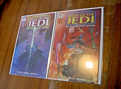 Buy *mint* Star Wars Tales Of The Jedi The Freedom Nadd Uprising 1 2 Comic Set • 26.99£
