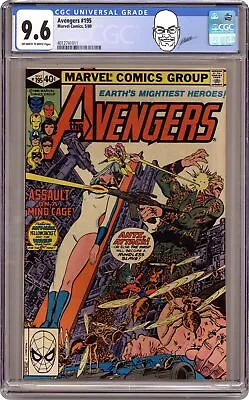 Buy Avengers #195 CGC 9.6 1980 4012741011 1st Taskmaster (cameo) • 90.92£