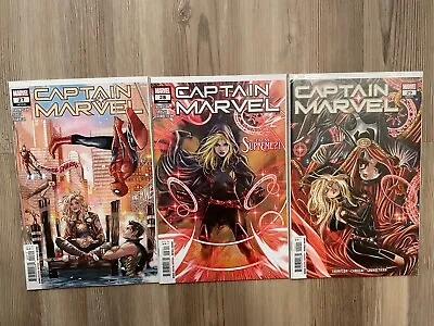 Buy Captain Marvel Lot #27-29 Carol Danvers Marvel Comics Kelly Thompson 2019-23 • 6.32£