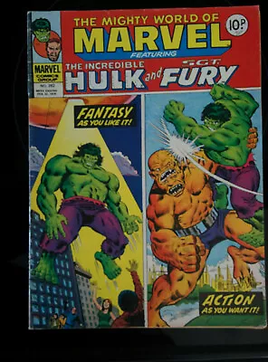 Buy The Incredible Hulk And Sgt. Fury  #282 Dated 1978 - Marvel British Comic • 1.25£