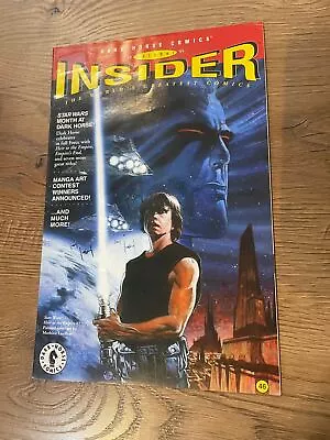 Buy Dark Horse Insider #46 Star Wars 1st Thrawn Heir To Empire Preview  - 1995 • 80£