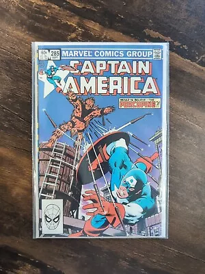 Buy Captain America #285 -*Key Issue*- Death Of Patriot! • 6£