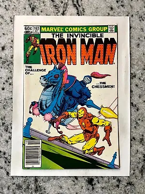 Buy Iron Man # 163 VF- Marvel Comic Book War Machine Avengers Hulk X-Men 11 J874 • 8.36£