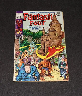 Buy Marvel Comics Fantastic Four 1969 #84 Kirby Doom • 18.09£