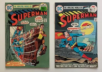 Buy Superman #285 & #287 (DC 1975) 2 X FN- Bronze Age Issues. • 16.50£