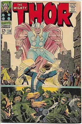 Buy Thor #138  1967 Silver Age~ VG/FN ~ 1st Appearances Ogur, Orikal, Wazir~Charity • 24.82£