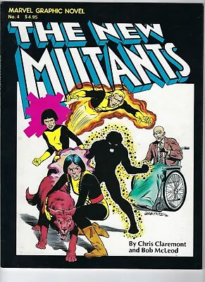 Buy Marvel Graphic Novel # 4 - 1st Appearance Of THE NEW MUTANTS - 1982 - High Grade • 119.95£