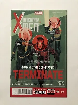 Buy Uncanny X-Men #11 Marvel Now [Bendis] High Grade Comic Book *NM* MO-44 • 6.32£