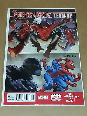 Buy Spider-verse Team Up #1 Nm+ (9.6 Or Better) January 2015 Marvel Comics • 7.95£