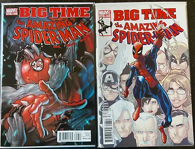 Buy Amazing Spider-Man 648, 652 Big Time VF/NM • 7.97£