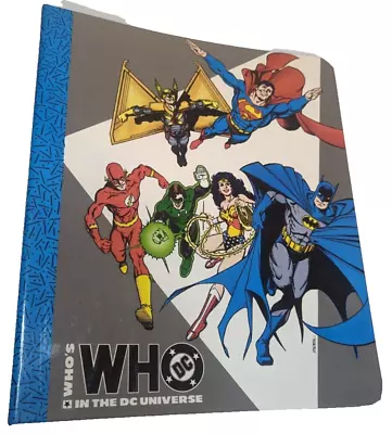 Buy Vintage 1990 Who's Who In The DC Universe DC Comics Superman Batman Empty Binder • 26.29£