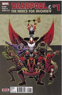 Buy DEADPOOL AND THE MERCS FOR MONEY (2016) #1 - Ongoing - Back Issue • 4.99£