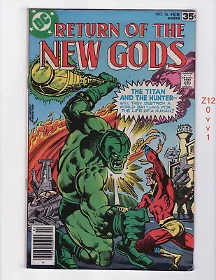 Buy New Gods #16 Newsstand VF 1971 DC Return Of The Z1201 • 4.80£